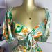 Women's Clothing Summer New Sweet And Fresh Print Puff Sleeve Square Collar High Waist Slim Dress Long Skirt_ecoleips.com