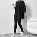 Women’s Ribbed Hoodie & Lounge Pants Set – Oversized Long-Sleeve Pullover With Elastic Waist (S-3XL, 10+ Colors, Casual Fall/Winter Outfit)_ecoleips.com