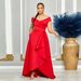 Cross-border European And American Sexy Slim-fit Solid Color Off-shoulder Sleeveless Maxi Dress_ecoleips.com