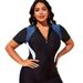 Aria Basics 2025 New One-Piece Zipper Sports Plus Size Slim Fit Women's Short Sleeve Surfing Swimsuit European And American_ecoleips.com