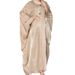 2025 New Muslim Clothing Fashion Elegant Cardigan Dress Abaya_ecoleips.com