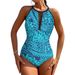 One-Piece Swimsuit Soft Women'S Swimsuit Polynesian Push-Up Girls' Swimsuit Custom-Made Printed Tropical Party Beach Swimsuit_ecoleips.com
