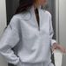 Women's Casual Loose Collar Sweatshirt European American Style Fall Winter New Arrival For Independent Websites_ecoleips.com