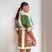 Women’s Clothing Printed Shirt Skirt, Fashionable Casual Slim Long Cotton And Linen Shirt_ecoleips.com