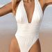 Women's Clothing One Piece Swimsuit Female Hot Spring Vacation Beach Dress Suit_ecoleips.com