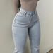 Women's High-Waisted Flared Jeans – Vintage Streetwear Denim (S-XXL, 14 Colors)_ecoleips.com