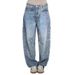 Women's Clothing Fashion Starry Hot Diamond Jeans Casual Trousers_ecoleips.com