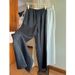 Suitable For All Seasons 【French Linen】Women's 14-Count High-Density 190g Heavy Wide-Leg Pants 013_ecoleips.com
