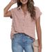 Aria Basics Aria Basics Cross-border European And American Foreign Trade Women's Clothing 2023 Summer New Loose-fit Buttoned Short-sleeve_ecoleips.com