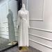Women's Clothing Loriya Soft Waist Dress Elegant Chiffon Long Skirt_ecoleips.com
