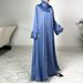 Verve 4634 New Fashion Shiny Sequin Strip Outer Robe Long Dress Set_ecoleips.com