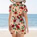 Women's Sexy Bikini Cover-Up Beach Shirt Long Sleeve Sun Protection Swimwear Tunic Loose Fit Summer Fashion"_ecoleips.com