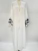 Verve F418 Arabic Embroidered Fashionable Outerwear Abaya Robe_ecoleips.com