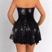Women's Clothing Sleeveless Tube Top Waist Slim Fit Sequin Dress_ecoleips.com
