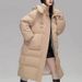 Down Cotton For Winter Women In 2023, New Mid Length Fashionable Loose And Thickened Korean Warm Jacket_ecoleips.com