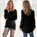 Women's Long Sleeve Cotton Sweater - Slim Fit Basic Knit Top For Fall & Winter - Solid Color Casual Pullover_ecoleips.com