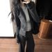 Korean-style Casual Sportswear For Women, Spring Autumn Slim-fit Half-high Collar Cardigan Sweatshirt And Long Pants_ecoleips.com