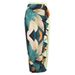 Women's Clothing Thailand Retro One Piece Swimsuit Printed Sunscreen Long Skirt Beach Hot Spring Swimsuit Set_ecoleips.com