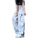 Plum Purple Zipper Cargo For Women Early Autumn Thin American Style Paratrooper Work Waterproof Quick-Dry Hiking Long_ecoleips.com