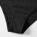 Verve 2025 Sexy Solid Color High Waist Triangle Women's Swimsuit Bikini_ecoleips.com