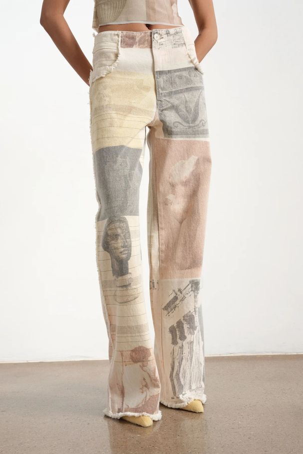 Vintage-Inspired Printed Wide-Leg Jeans – High-Waisted Boho Flare Pants With Retro 70s Aesthetic_ecoleips.com