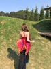 Vacation Style Tie-Dye Halter Neck Camisole For Women 2025 Summer New Design Irregular Outerwear Hot Girl Top_ecoleips.com