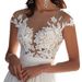 Women's Sexy Lace Slit Evening Dress Long Skirt Wedding Party Wear Clothing_ecoleips.com