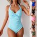 Women's One-Piece Swimsuit High Elasticity Sexy Backless Monokini Swimwear With Removable Padding For Swimming Beach Vacation_ecoleips.com