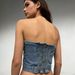 K Sexy And Fashionable Slim Fit Waist Cinched Short Denim Vest For Women_ecoleips.com
