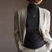 Women's High Neck Long Sleeve Slim Fit Modal Base Layer Top Fashionable T-Shirt For Autumn Versatile Basic Fashion Clothing_ecoleips.com
