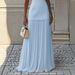 2025 European And American Women's Fashion Cross-Border Solid Color Sleeveless Vest + Knitted Skirt Two-Piece Set_ecoleips.com