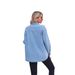 Oversized Denim Shirt Jacket – Slimming Button-Down Long Sleeve With Relaxed Fit (S-XL, Light Blue, Versatile Layering Staple For Work & Weekend)_ecoleips.com
