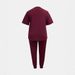 Women's Casual 3/4 Sleeve Top With Pocket Pants Set - Stretchy Milk Silk Jogger Outfit For Lounge, Work, Travel_ecoleips.com