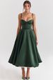 Women's Clothing Spring And Summer High End Satin Tube Top Heavy Waist Suspenders Sexy Hot Girl Mid Length Skirt_ecoleips.com