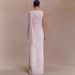 Elegant High-Waisted Sleeveless Evening Dress – Fall Vintage Bodycon Long Dress For Women (Beige, Red, Light Pink)_ecoleips.com