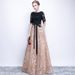 Elegant French Lace Evening Gown Slimming Tassel Detail Sophisticated Style for Socialites Hosts Piano Performances Spring 2026 New Arrival_ecoleips.com