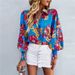 Aria Basics Aria Basics New European And American Women's Fashion Printed Long-sleeve Versatile Shirt_ecoleips.com