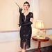plus Size Retro Sequined Dress European And American Style Gatsby Gown with Handmade Beaded Tassels for Women_ecoleips.com