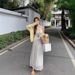 Summer 2025 New French-style Apricot Strap For Women, High-end Elegant Early Spring Lace Heavy-duty Long Dress_ecoleips.com