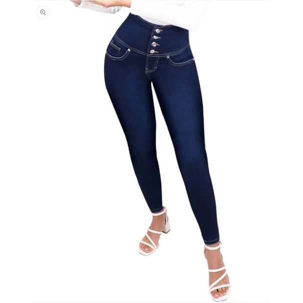 Women’s Clothing New Hot Selling Fitness Peach Buttocks Shaping Fitness Jeans_ecoleips.com