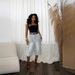 Women's Distressed Denim Shorts Street Style Washed Multi-Pocket Casual Cotton Jeans Spring/Autumn Summer_ecoleips.com