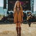 Women's Clothing Bohemian Fringe Festival Dress – Vintage 70s Style With Tribal Print & Flowy Silhouette (S-XXL)_ecoleips.com
