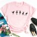 European And American Cross-border Foreign Trade Wholesale Clothing Ballet Style Round Neck Plus Size Short Sleeve_ecoleips.com