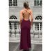 Women's Slim Fit Spaghetti Strap Dress Backless with Slit European And American Export Basic Summer Sexy Dress 2024_ecoleips.com