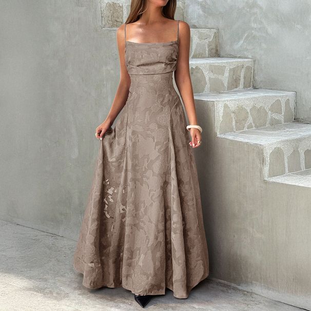 Elegant Strapless Floral Lace Dress – Women’s Summer Cocktail Dress (Breathable & Lightweight) – Chic & Feminine For Spring & Summer_ecoleips.com