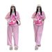 Youthful Women's Korean Style Sports Set Summer Casual Color Block T-Shirt And Wide Leg Pants Two Piece Outfit_ecoleips.com