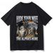 Hide Your Wife, Alpha Werewolf Is Coming! Funny Werewolf Meme T-shirt, Trendy Casual Hip-hop Women's Short-sleeved Shirt.Y2K Top_ecoleips.com