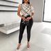 Asymmetric Off-Shoulder Blouse With Geometric Print – Elegant & Trendy Women's Top For Casual & Office Wear_ecoleips.com