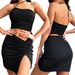 Summer Sexy Bodycon Split Irregular Skirt Women's Fashion_ecoleips.com