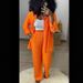 Women's Style Long Sleeved Shirt And Trousers Set Wrinkled Collar Cardigan Clothing_ecoleips.com